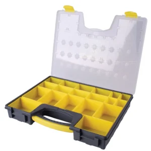 Caja portaherramientas plástica organizadora Surtek.