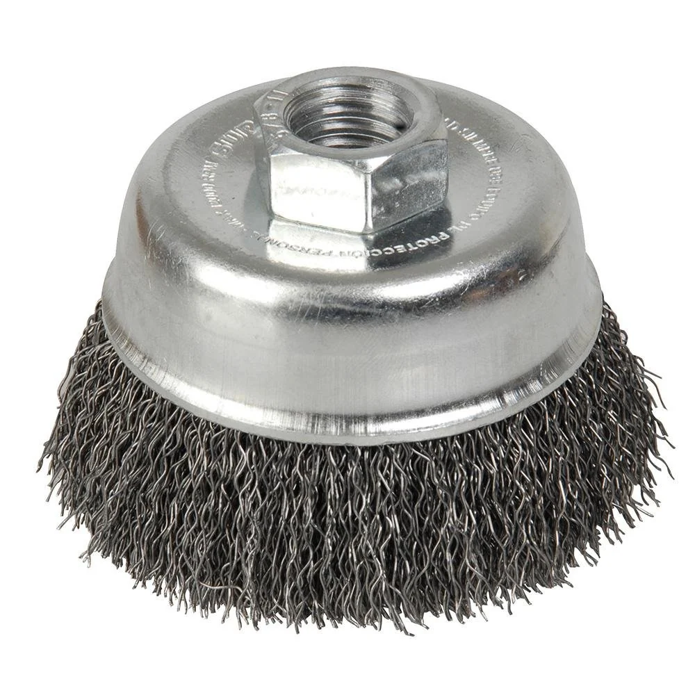 Carda De Copa Ondulada 3"x 0.35 R5/8-11, Surtek.