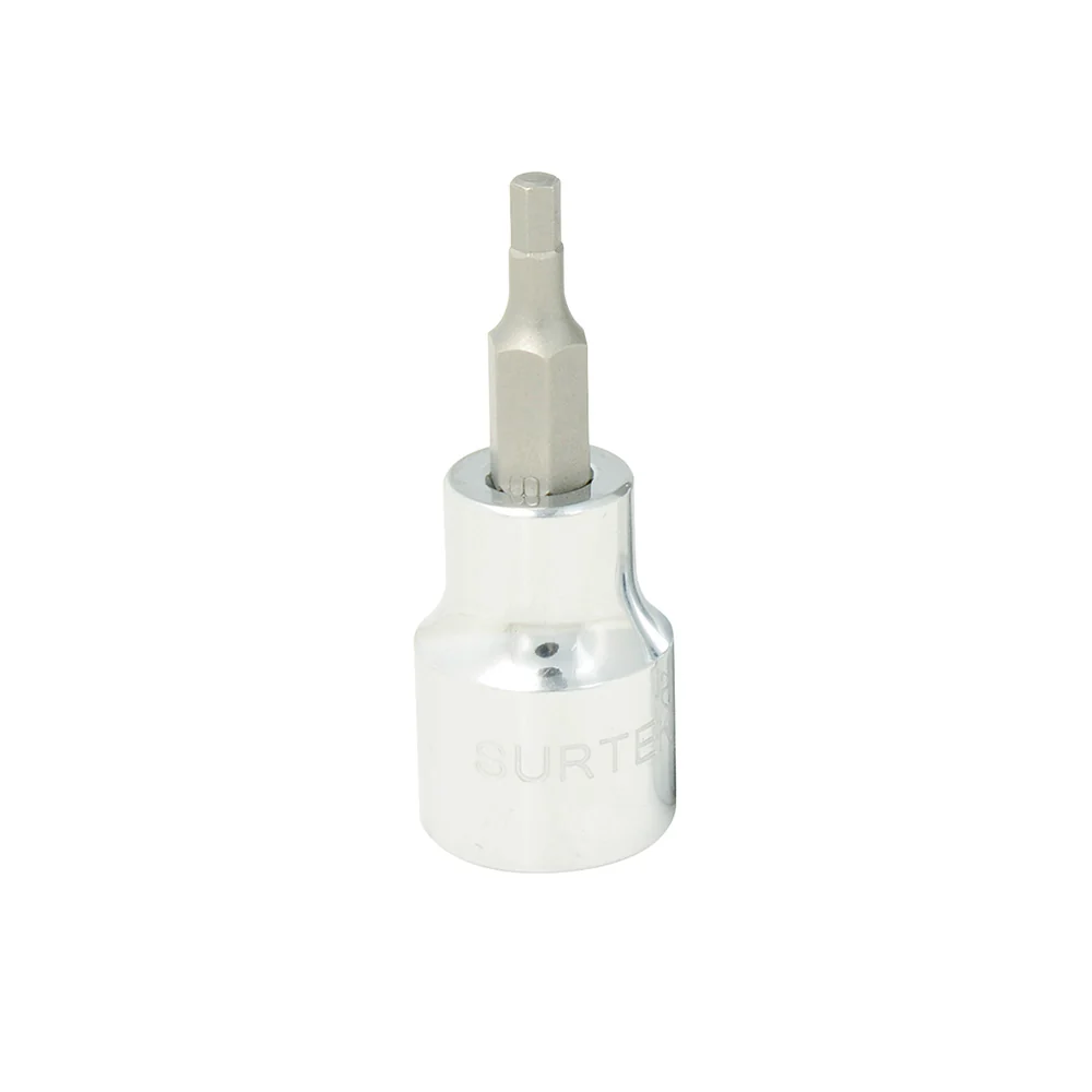 Dado con punta hexagonal cuadro de 3/8", en pulgadas, 3/8" Surtek