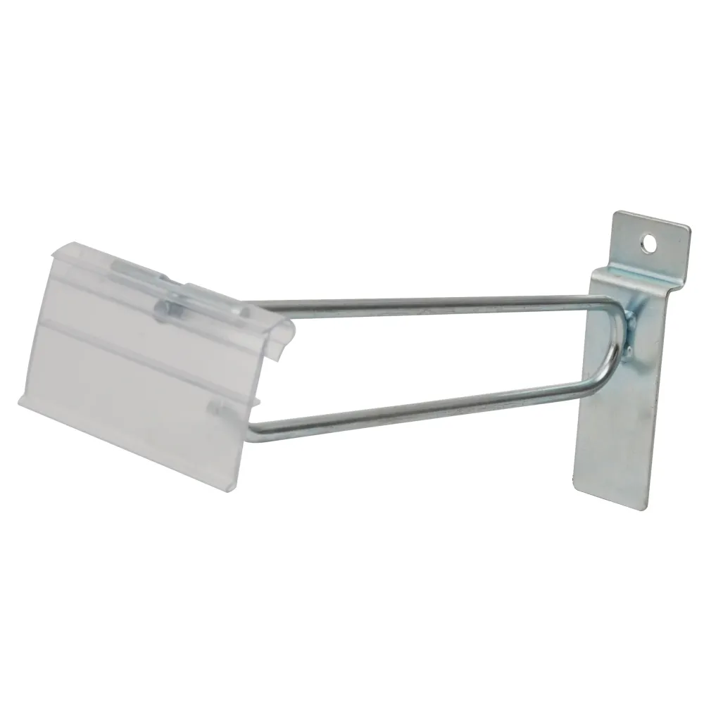 Gancho de panel ranurado con preciador plástico, 8" Surtek