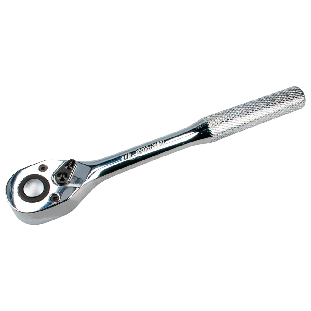 Matraca reversible cromada, quick release, para dado cuadro de 1/2" Surtek