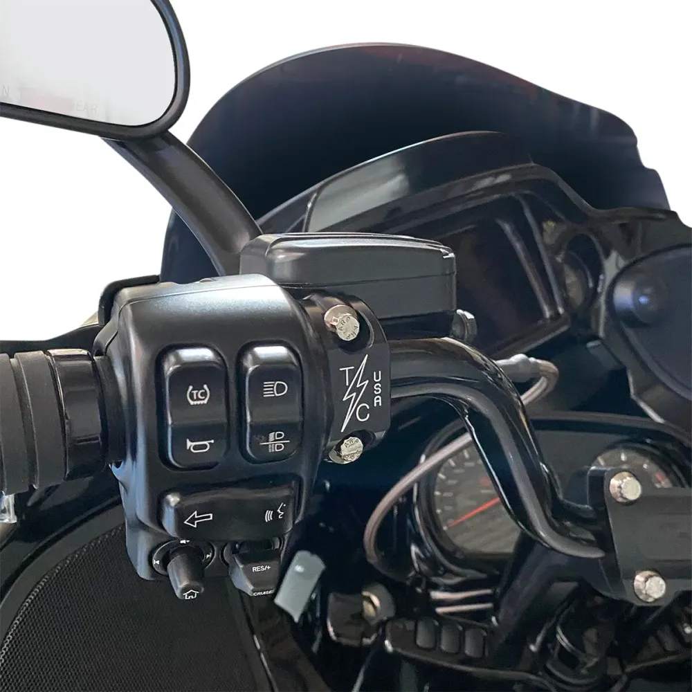 Abrazaderas de soporte de freno/embrague para Harley Davidson THRASHIN SUPPLY CO.