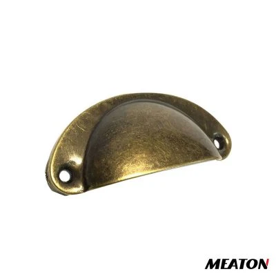 Tirador Conchilla Bronce antiguo