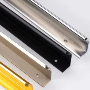 Tirador Liscio 150mm Aluminio Plata