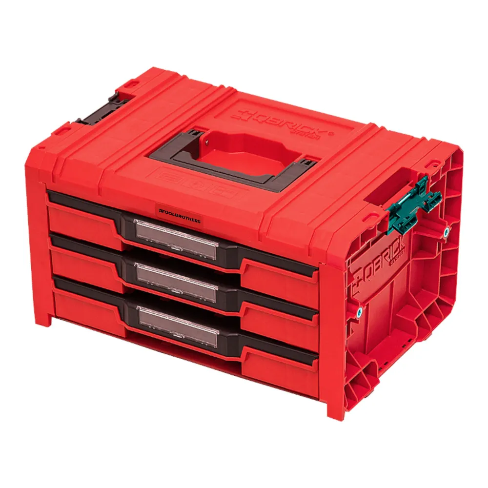 Toolbrothers RHINO L Drawer 3 ULTRA Organize+ con tres cajones + cajas IP54