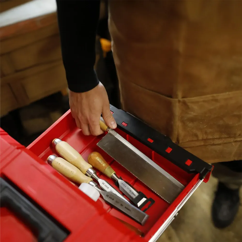 Toolbrothers RHINO L Drawer 3 ULTRA Organize+ con tres cajones + cajas IP54
