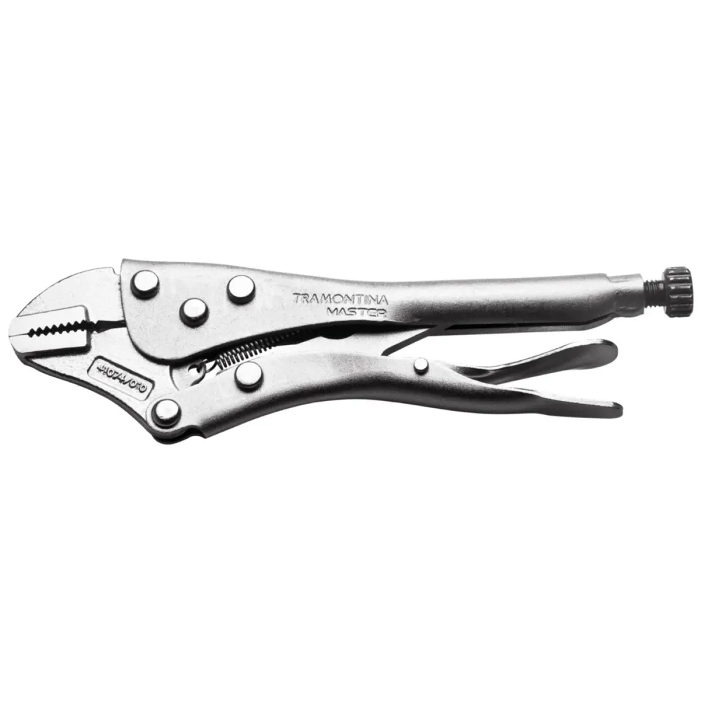 (41074/110) PINZA DE PRESION QUIJADA RECTA 10 PLG. TRAMONTINA