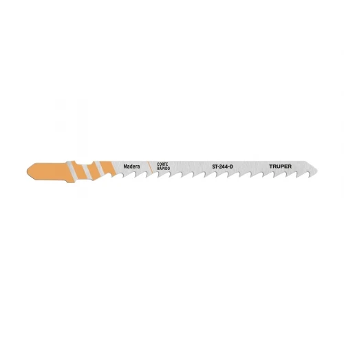 Blíster con 5 seguetas 6 DPP zanco 'T' corte curvo madera 18133 ST-244-D Truper