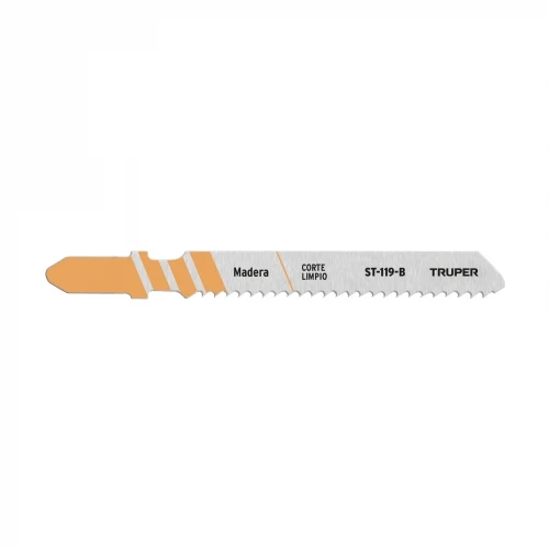 Blíster con 5 seguetas 12 DPP zanco 'T' corte recto triplay 18130 ST-119-B Truper