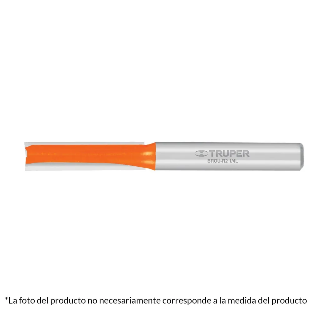 Boca Para Router, Recta 2 Filos 20mm, Truper