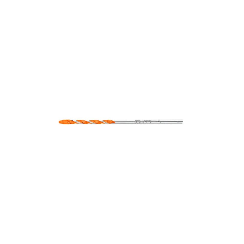 Broca multimaterial 1/8 x 3", Truper