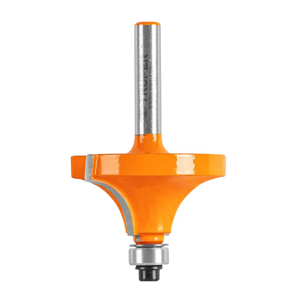 Broca para router, redondeado con moldura, 1-1/2' con balero Código: 11474 Truper