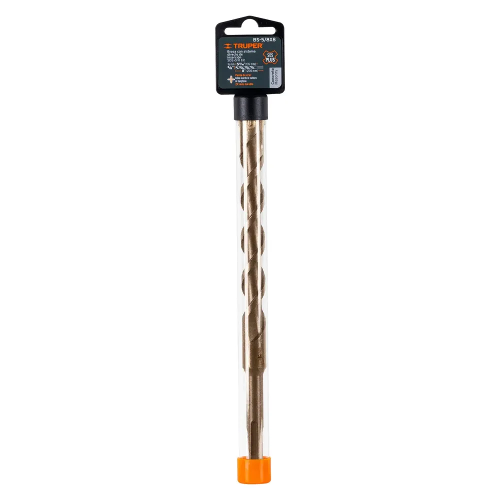 Broca SDS Plus 5/8 x 8", Truper