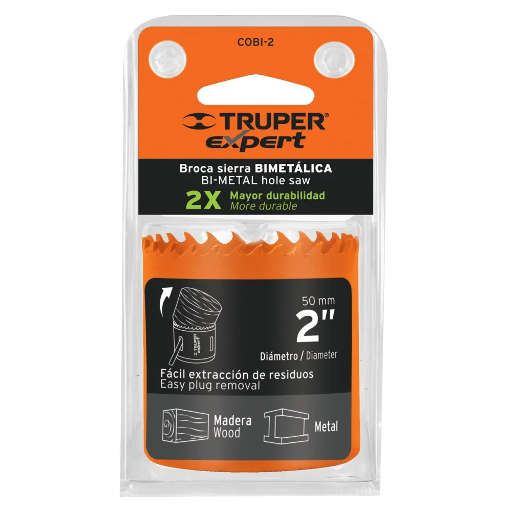 Brocasierra Bimetálica 2-1/4", Truper