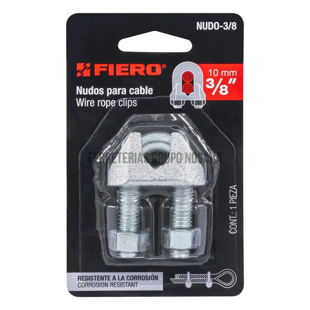 FIERO GAZA PARACABLE 3/8 TRUPER