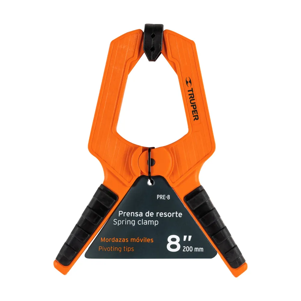 Prensa de resorte 8" Truper