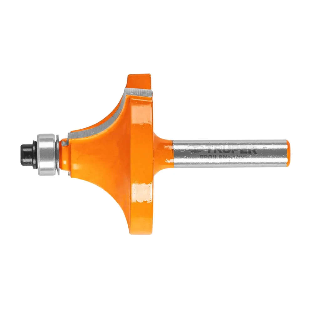 Truper BROU-RM1-1/2X Broca para router, redondeado con moldura, 1-1/2' con balero