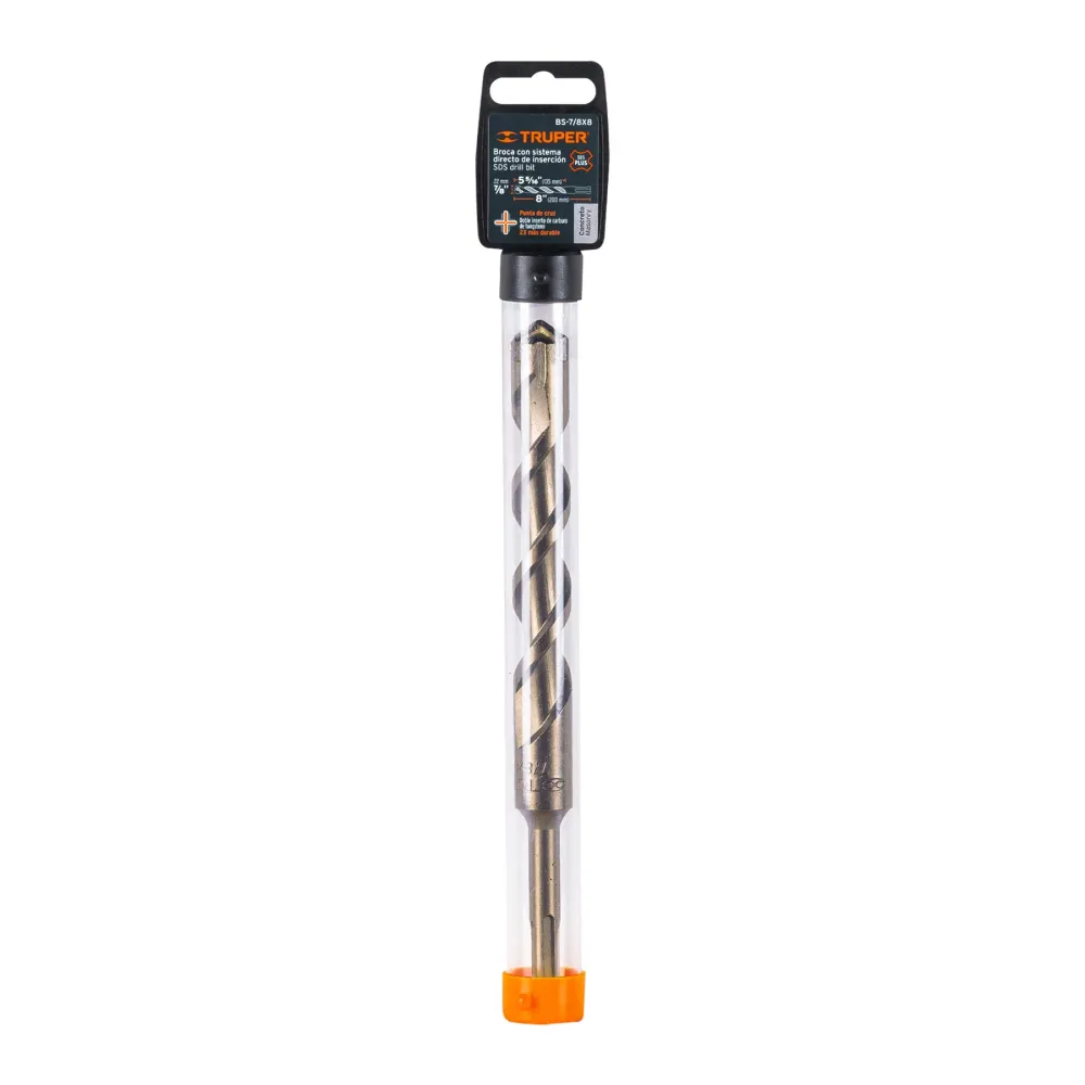 Truper BS-7/8X8 Broca SDS Plus 7/8 x 8'