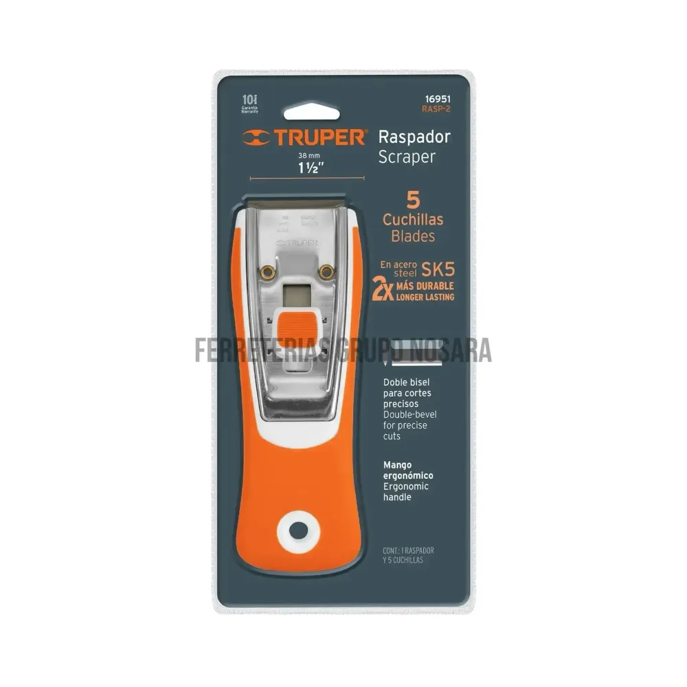 TRUPER REPUESTO P/RASPADOR VIDRIO 16951