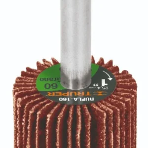 Truper RUFLA-160 Rueda flap de 1', grano 60