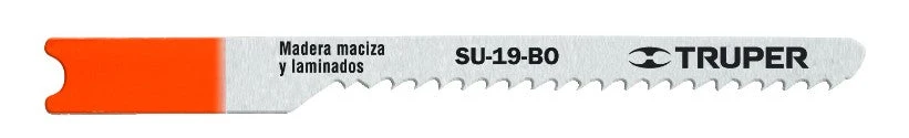 Truper SU-19-BO Segueta caladora,cortes curvos madera,zanco u,14dpp,5 pzas