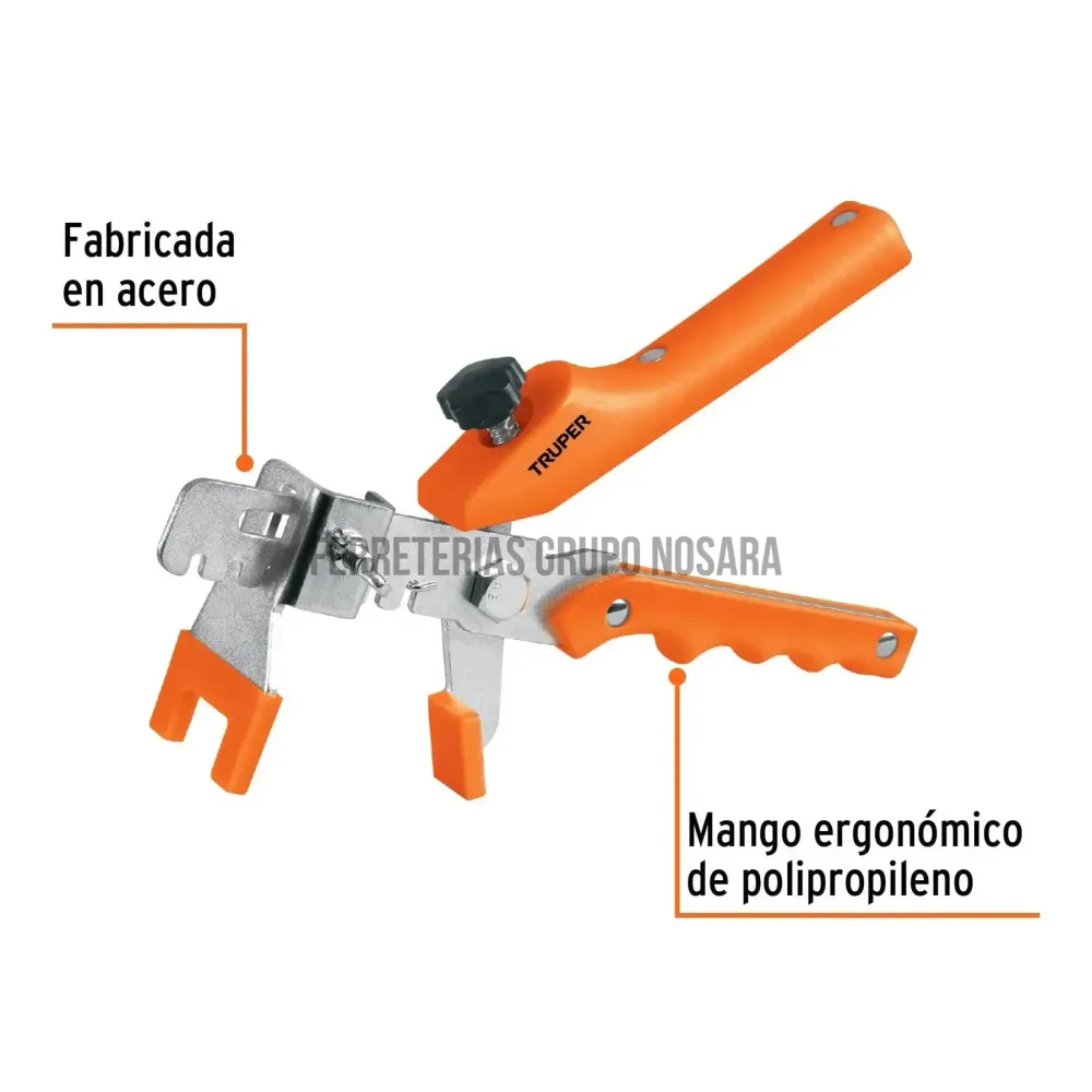 TRUPER TENAZA AZULEJ P/NIVELACION 100516