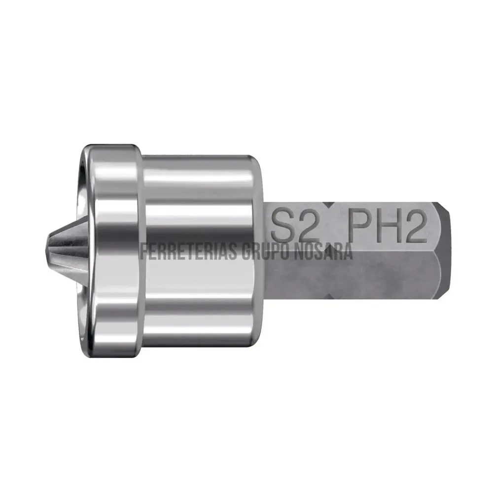 TRUPEREstuche con 5 puntas cruz PH2 muro de yeso largo 1", Expert / 12717