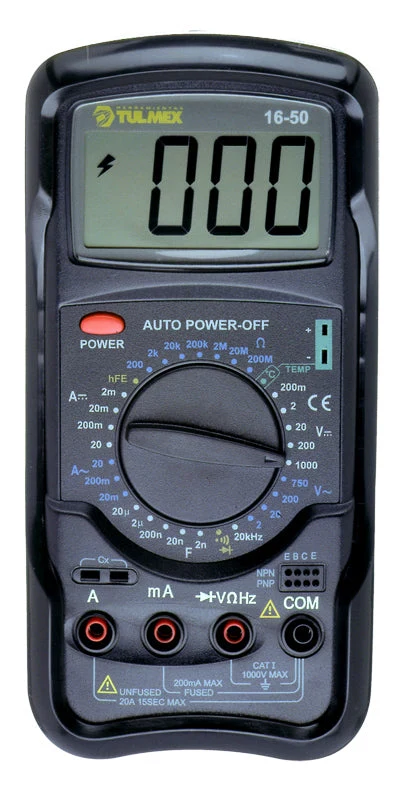 (16-50) MULTIMETRO DIGITAL TULMEX