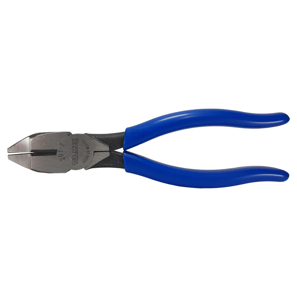 (D201-7) PINZA ELECTRICISTA CLASICA 7 PLG. TULMEX