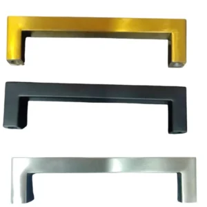 Tirador Quaddro 128mm Negro Mate tykhe srl
