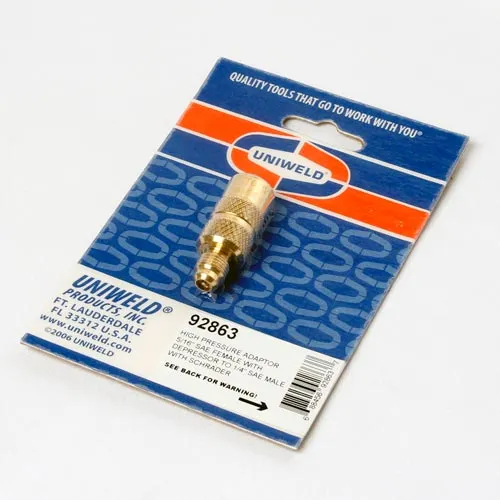 Adaptador Manómetros Uniweld R410 92863