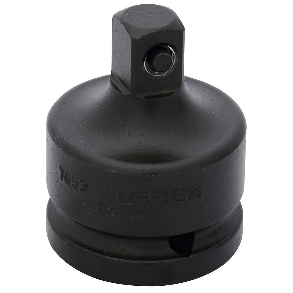 Adaptador con barreno pasado para dado de impacto cuadro de 3/4" hembra 1" macho Urrea