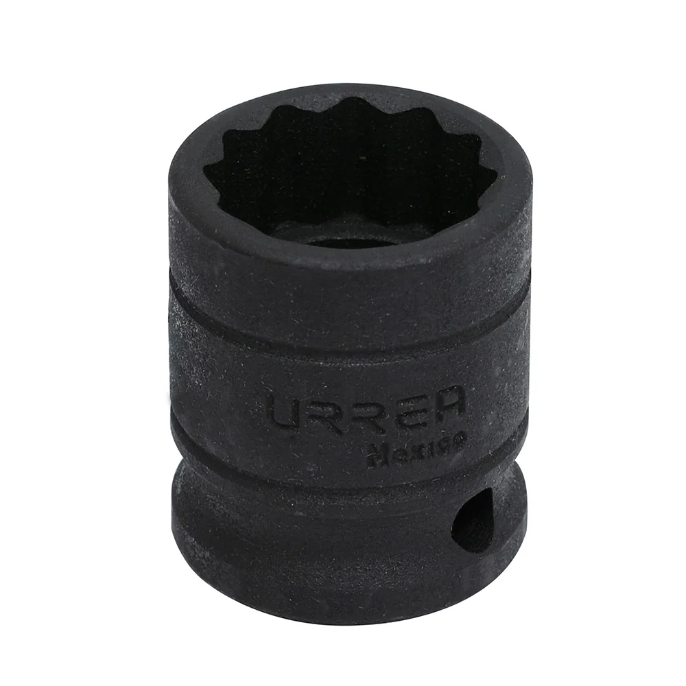Dado de impacto cuadro de 1/2", 12 puntas, en pulgadas, 1-1/4" Urrea