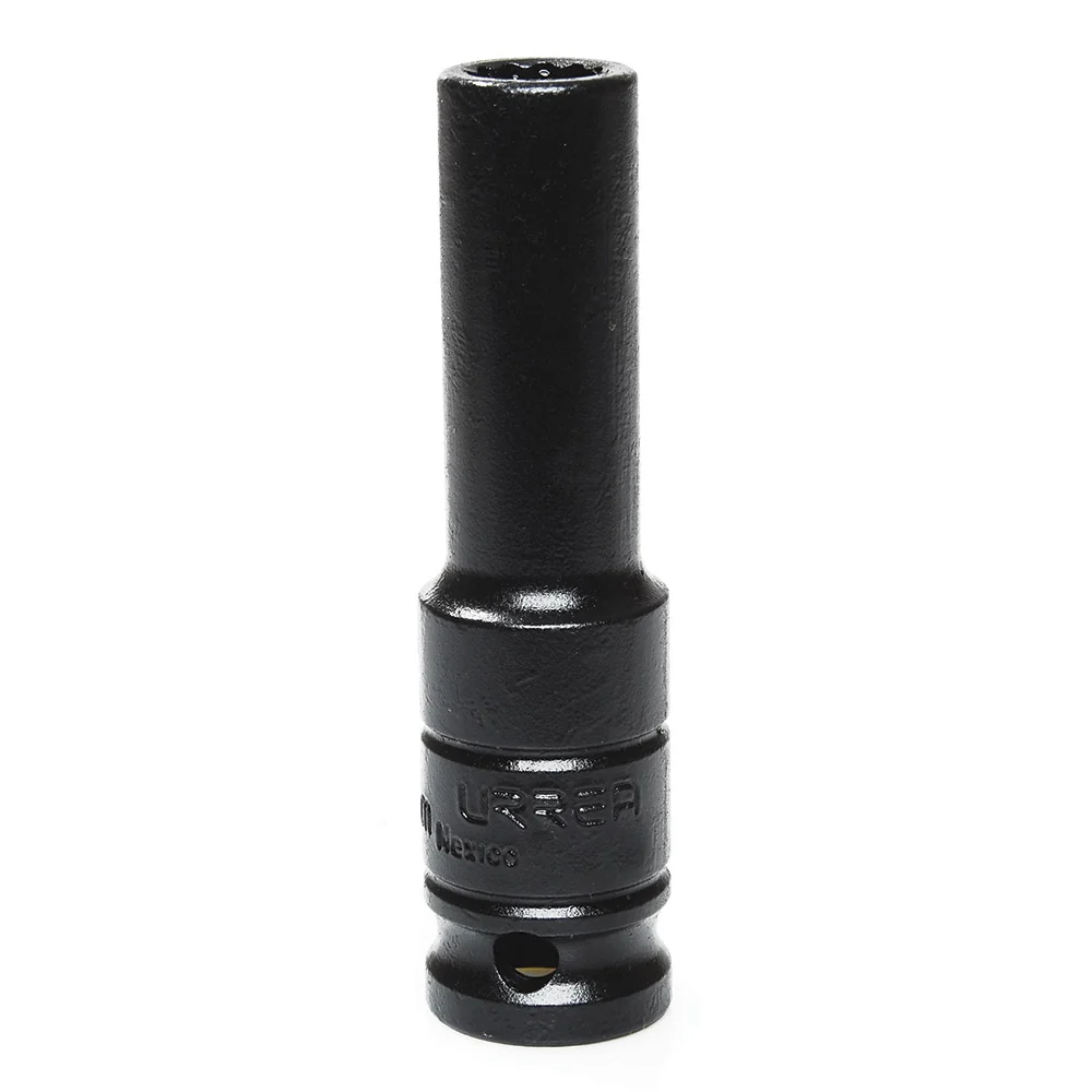 Dado de impacto largo cuadro de 1/2", 12 puntas, métrico, 10 mm Urrea