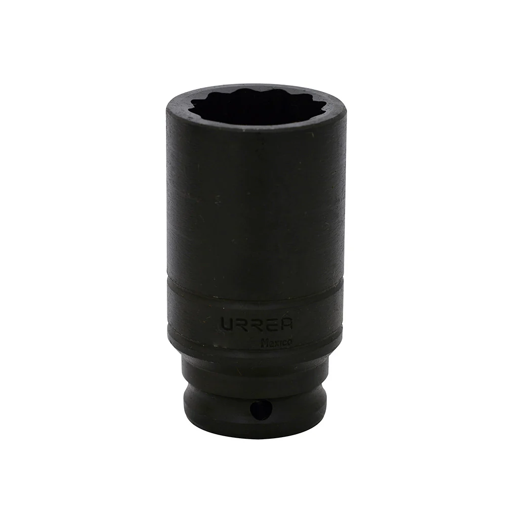 Dado de impacto largo cuadro de 1/2", 12 puntas, métrico, 24 mm Urrea
