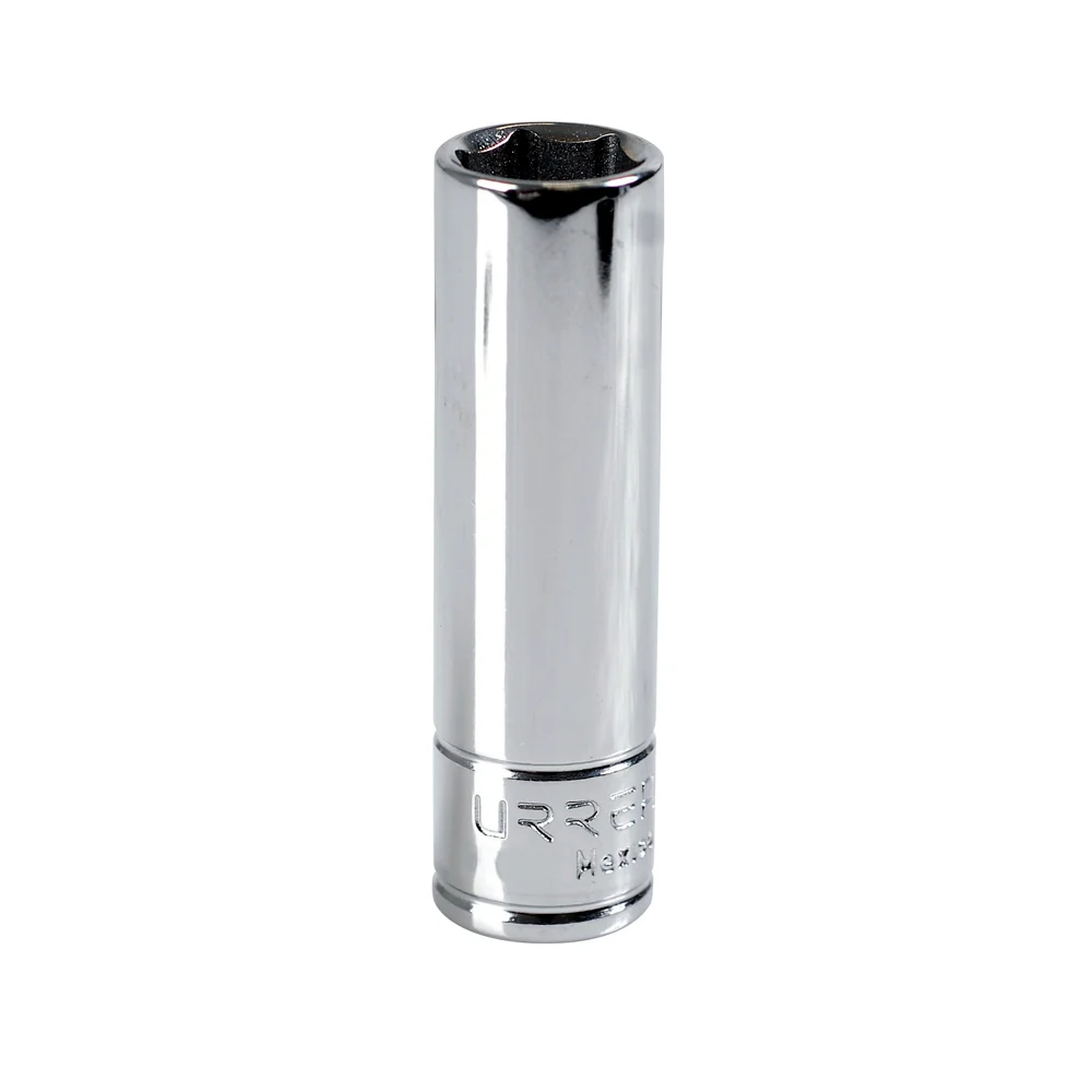 Dado largo cuadro de 3/8", 6 puntas, en pulgadas, 11/16" Urrea