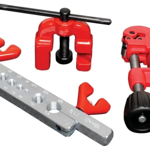 Juego de avellanador, cortatubos y prensa ajustable de 3/16" 5/8", 3 piezas Urrea