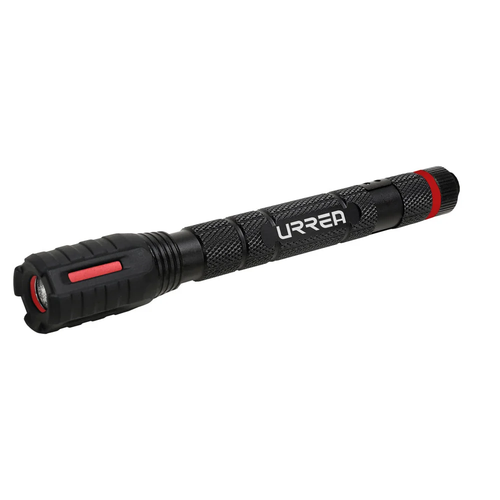 (ULPA8) LINTERNA NEGRA 2AAA ANTIIMPACTO 80 LUMENS URREA