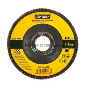 DISCO LIJA FLAP P/MADERA 115MM #40 DLF440M UYUSTOOLS
