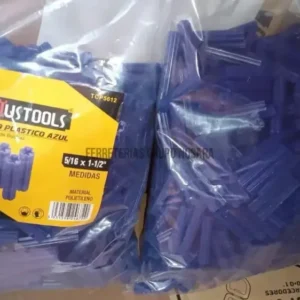 UYUS TACOS PLASTICO AZUL 5/16 TCP5612 UYUSTOOLS