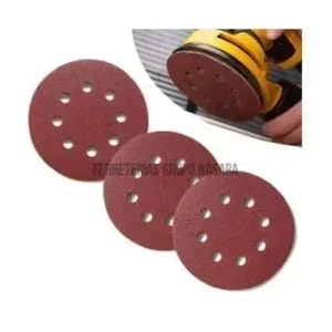 UYUSTOOLS LIJA VELCRO 5" #100 LJV5100