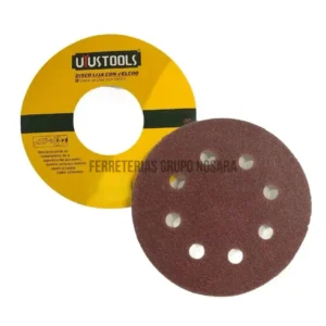 UYUSTOOLS LIJA VELCRO 7" #180 LJV7180