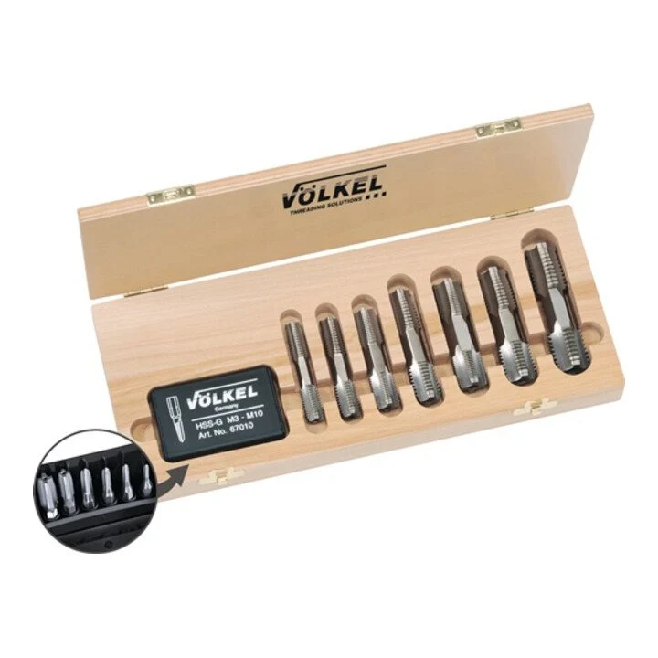 VÖLKEL Juego de llaves de mano HexTap M3-M20 ( 4000867038 )