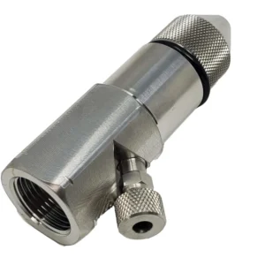 WARDJet - 2700019-3 Subconjunto del cuerpo del cabezal de corte por chorro de agua abrasivo (con entrada de abrasivo de 3/...