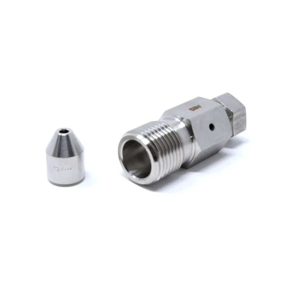 WARDJet - 3000355 Adaptador de chorro de agua de alta presión macho de 3/8" hembra de 1/4"
