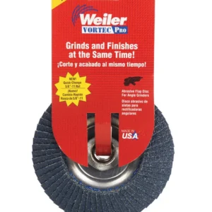 Disco de láminas de grano 36, 4-1/2" Weiler