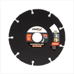 WellCut Diamond Disco de corte de diamante 125 x 22,2 mm Especial (334 - 125 / 22)