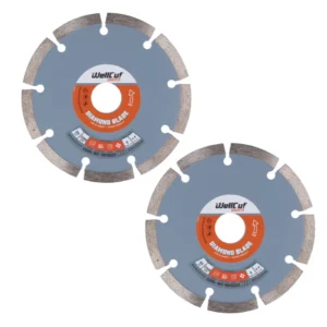 WellCut Discos de corte diamantados 125 x 22,23 mm - 2 piezas ( 2x WC-SD12522 )