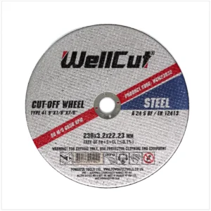 WellCut WCM 23032 - 25 discos de corte de 230 mm para metales