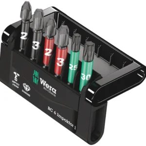 Surtido de puntas WERA Bit-Check 6 Impactor 1 6 piezas ( 4000829044 )